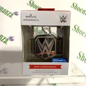 Hallmark Christmas Ornament 2022 WWE Championship Wrestling Title Belt Exclusive